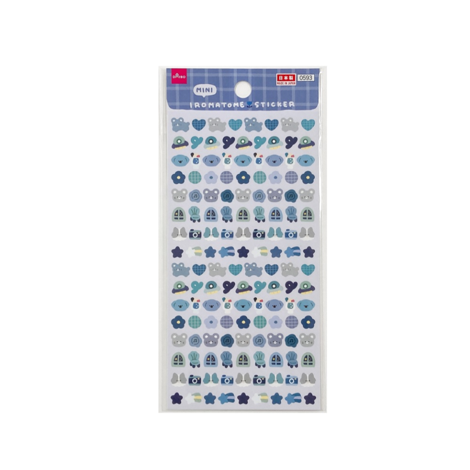 Sticker Mini Iromatome Blue