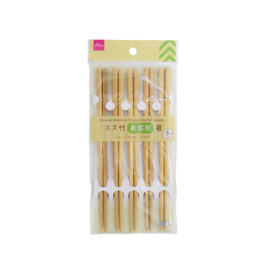 Five Pairs Bamboo Chopsticks