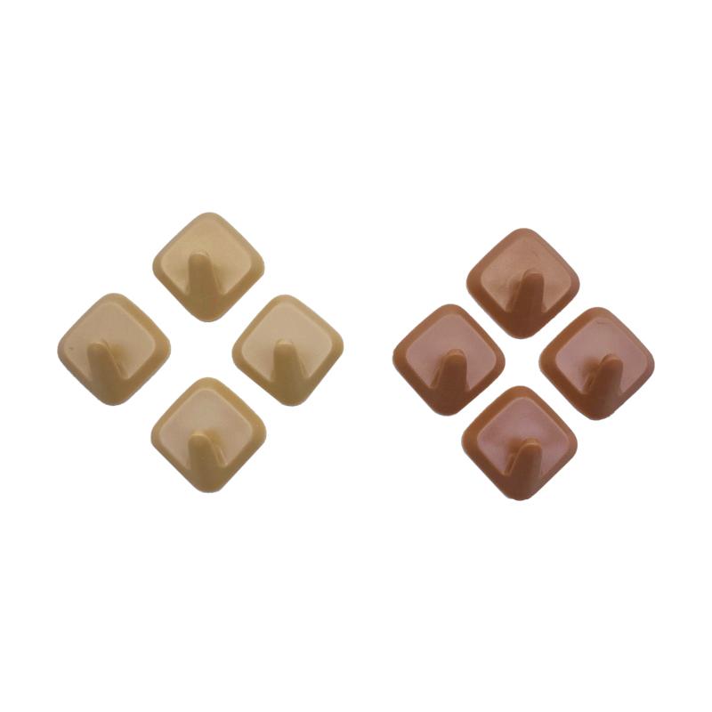 Adhesive Hook Diamond Shape Colorful 4.8cm