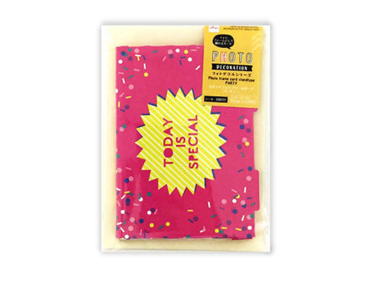 Photo Frame Card Standtype (Photodecoration  Party)