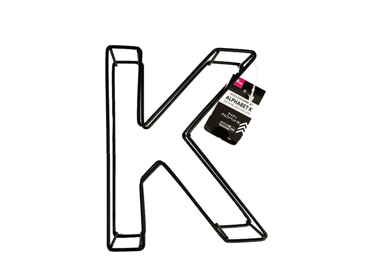 Iron Ornament Alphabet K