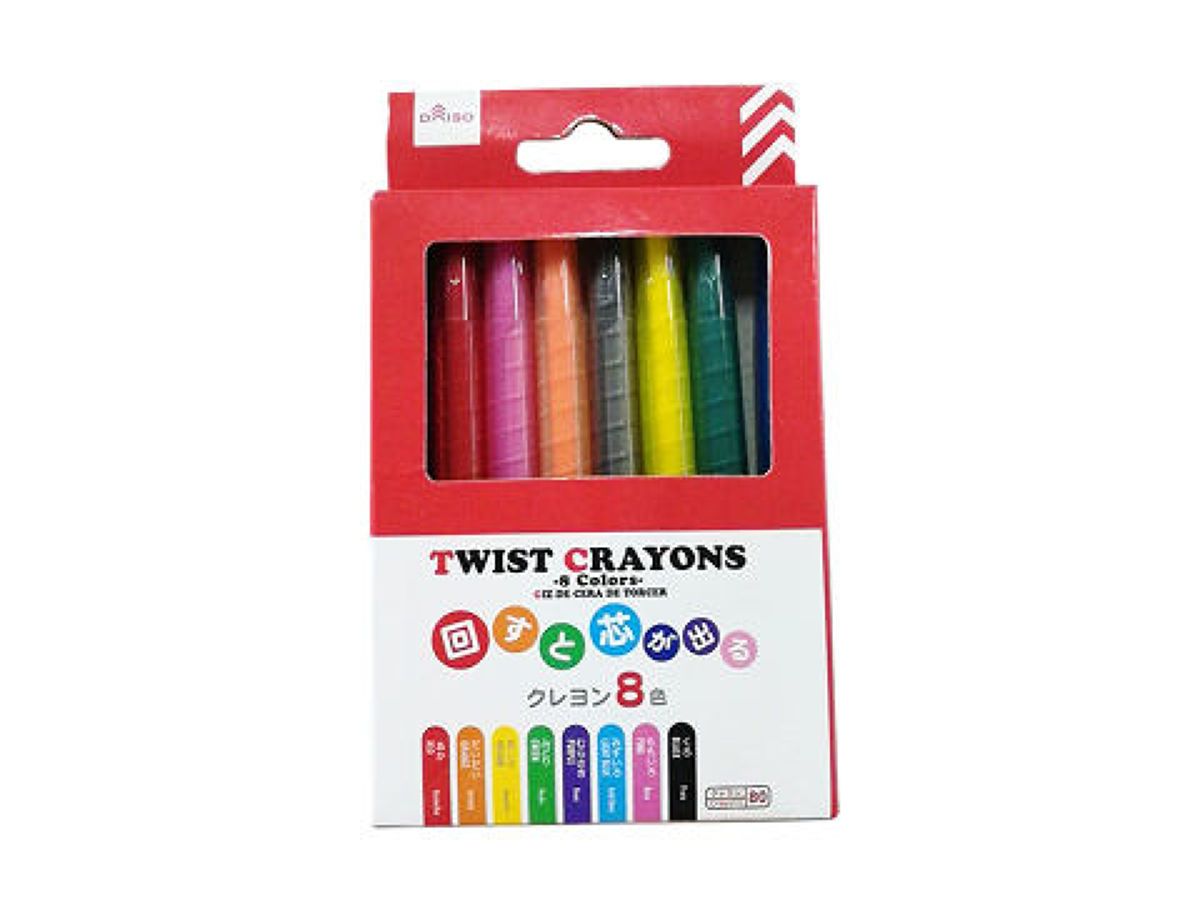 Twist Crayons -8 Colors