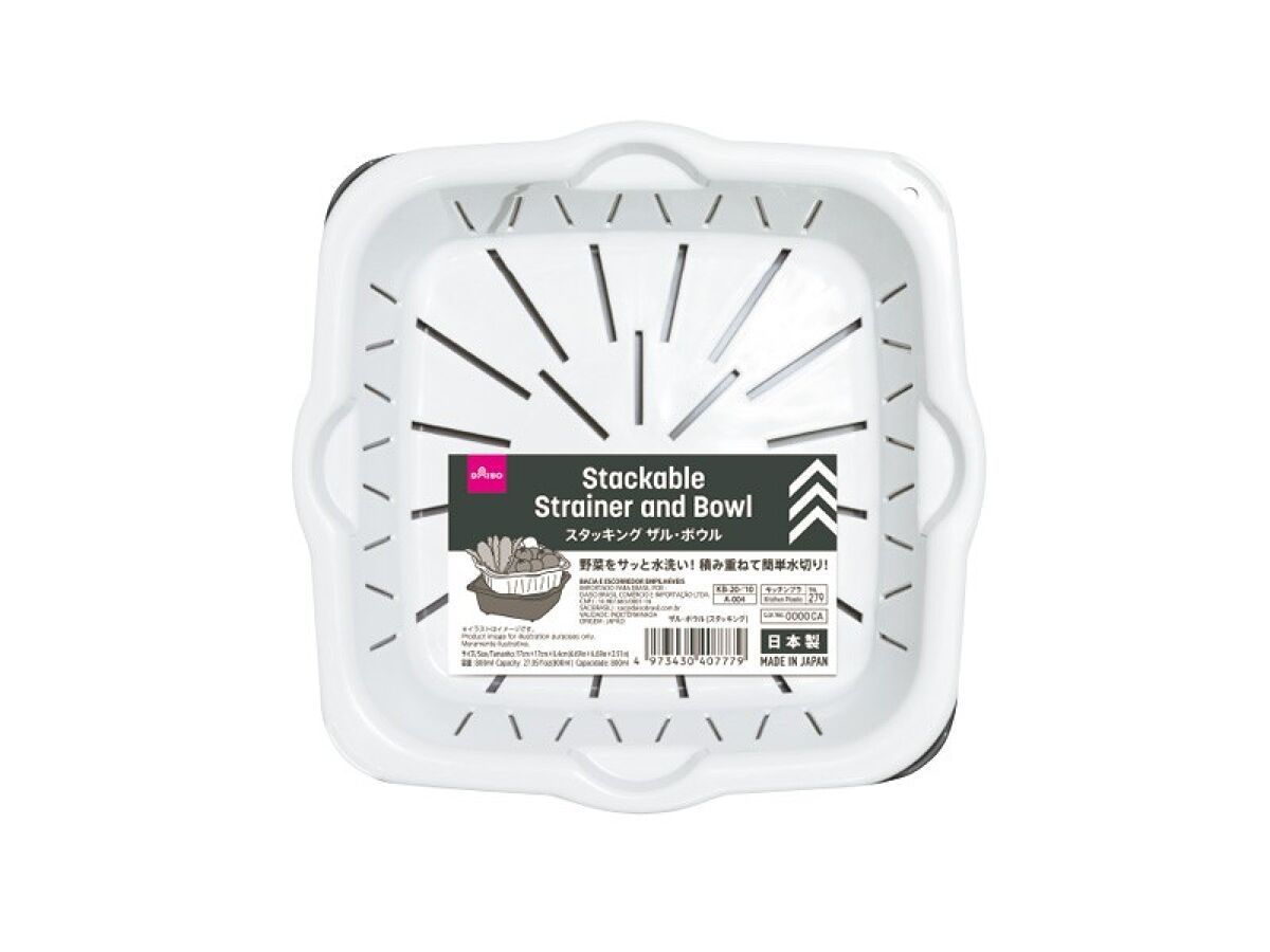 Colander Bowl Stacking