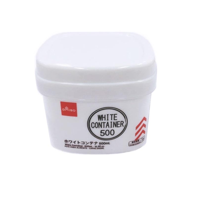 White Container 500ml