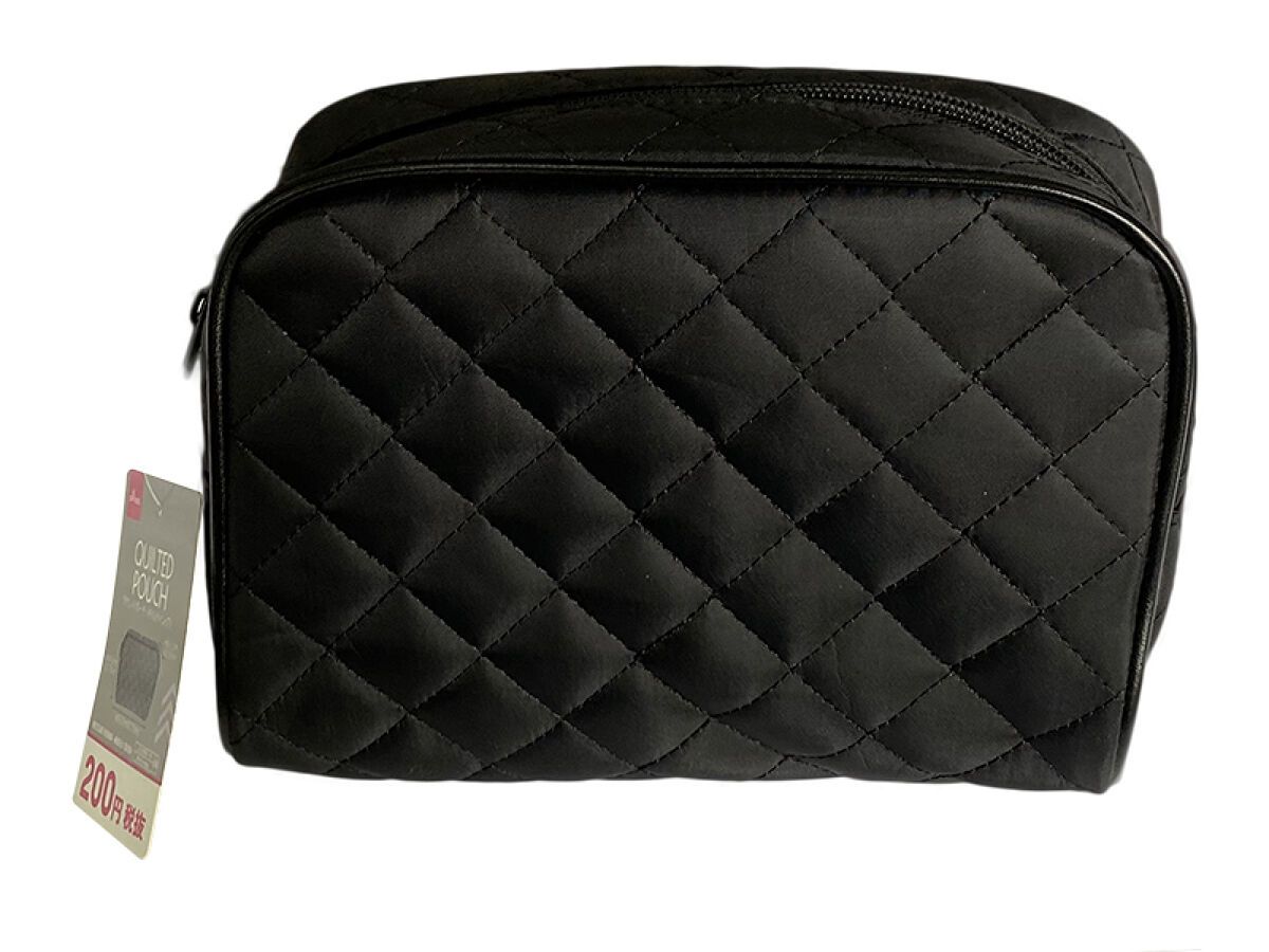 Round Pouch -Quilted-