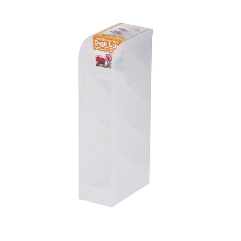 Desklabo Tower Pencil Stand  Clear