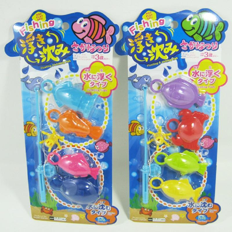 Fishing Rod Play Set Floating And Sinking Fish