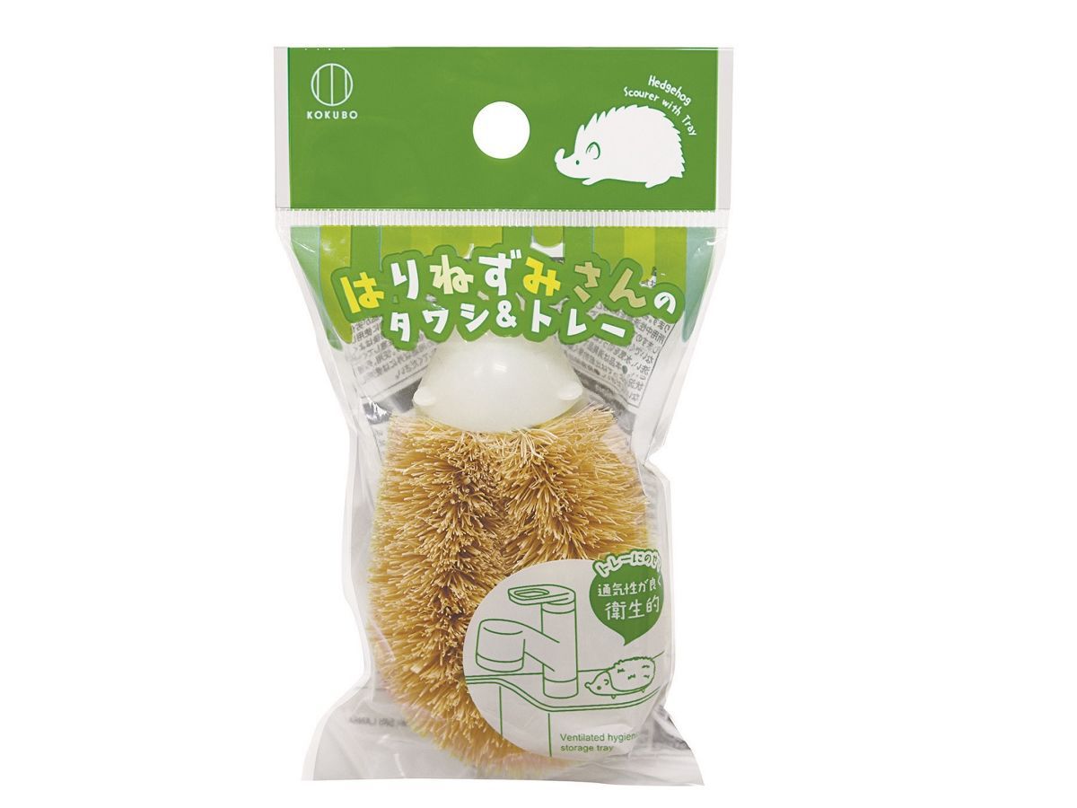 Hedgehog Scourer With Tray