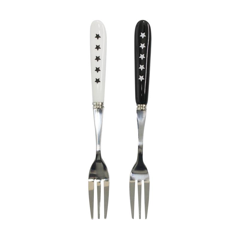 Cake Fork Ceramic