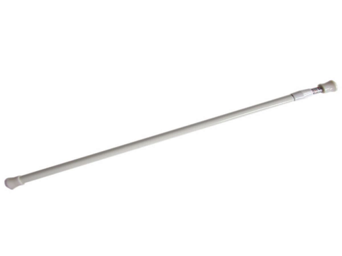 Spring Tension Rod White 50-70Cm 10-13Mm