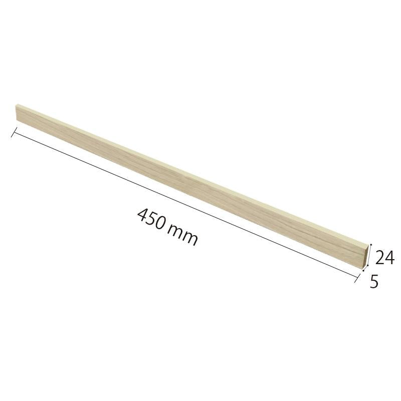 Rectangular Lumber 450mm x 5mm x 24mm S-4