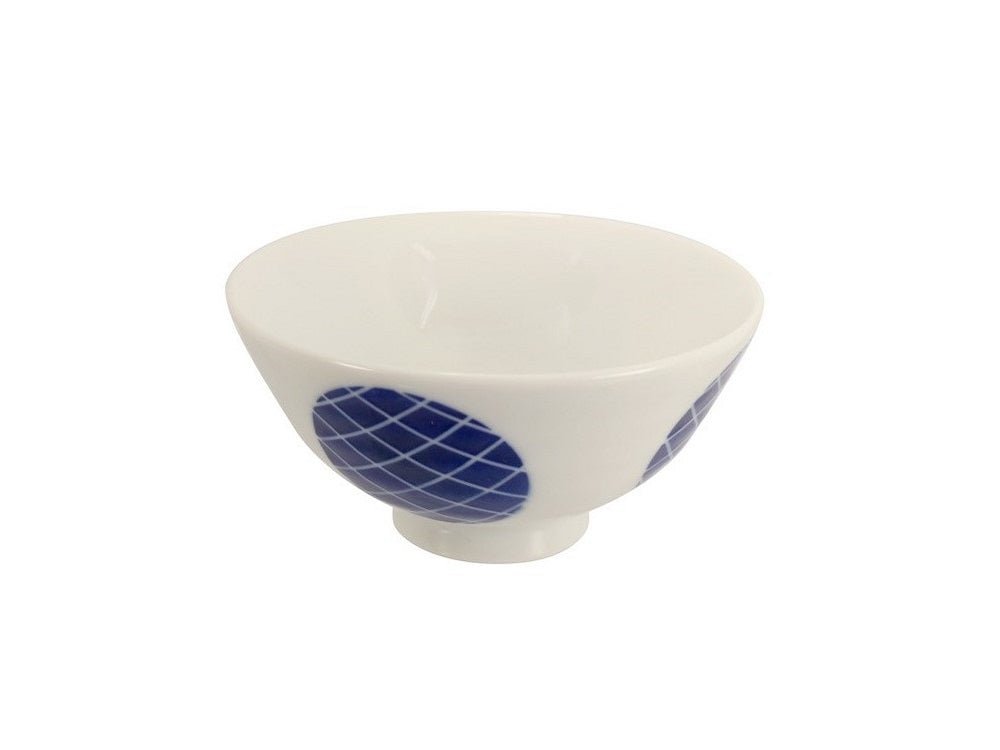 Minoyaki tyawan indigo modern fukagutchi tyuuhira