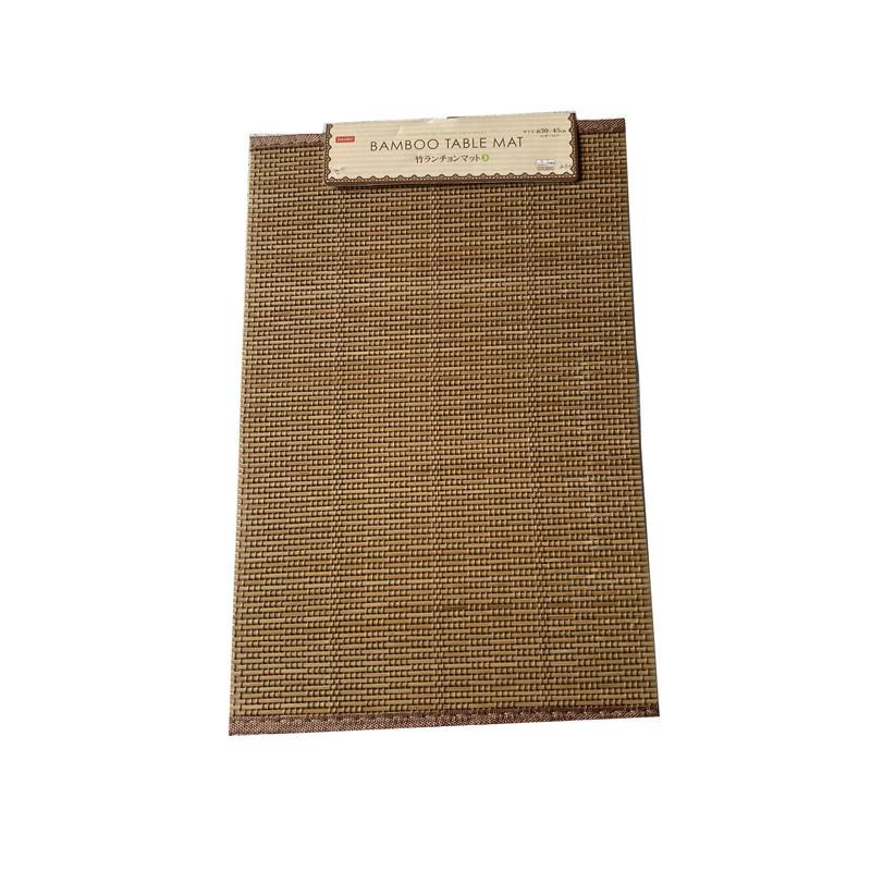 Bamboo Table Mat 30X45Cm DAISO SINGAPORE