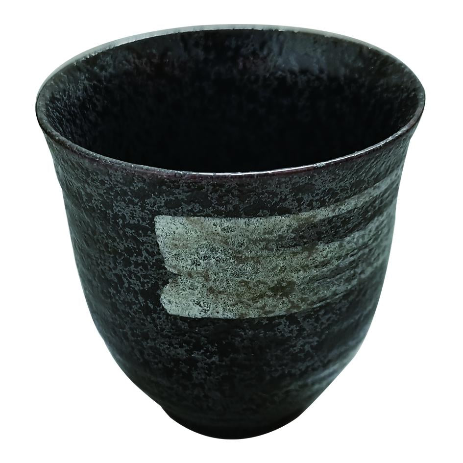 Oil Drop Tenmoku Brush Eye Teacup Approximately 8 X H8.5