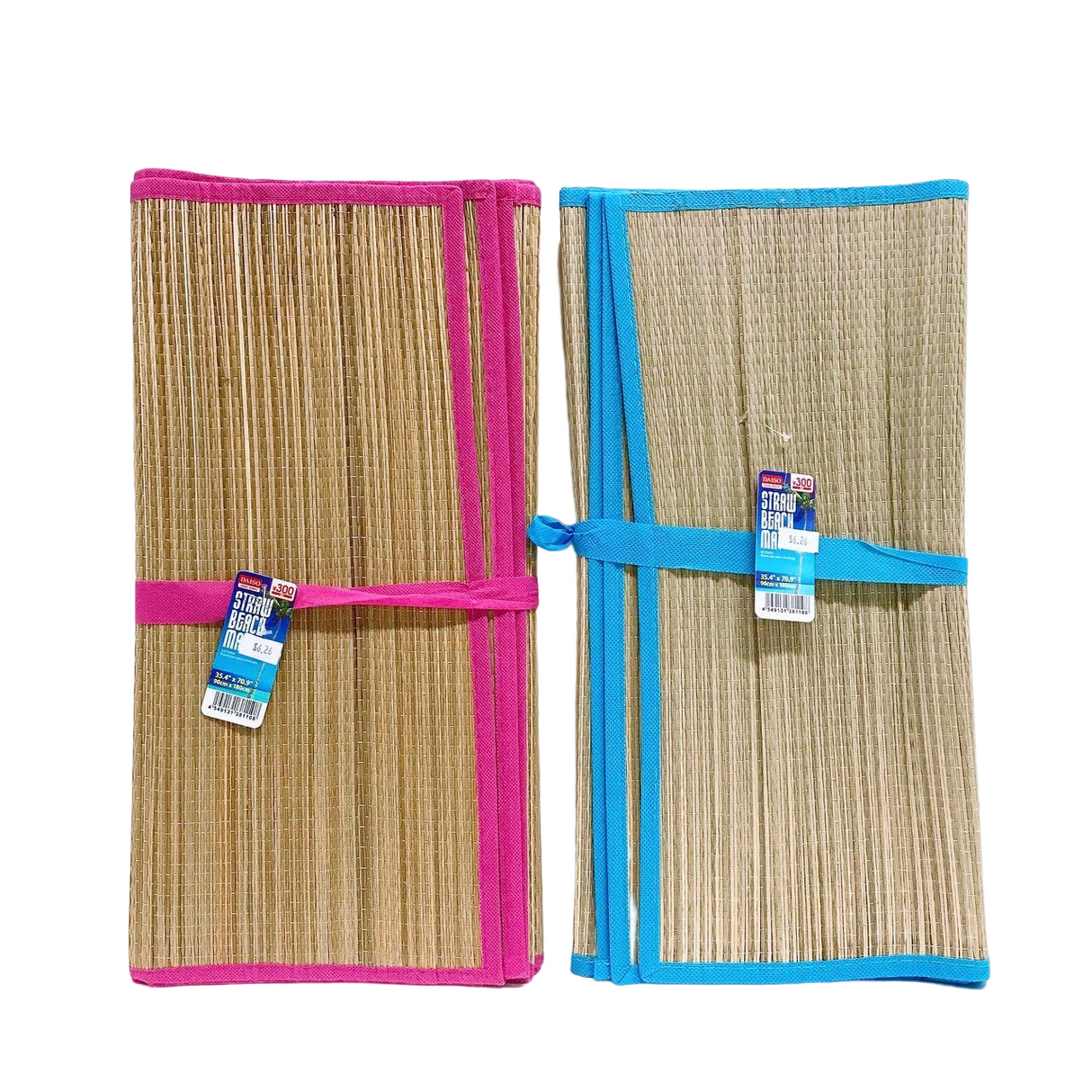 STRAW BEACH MAT