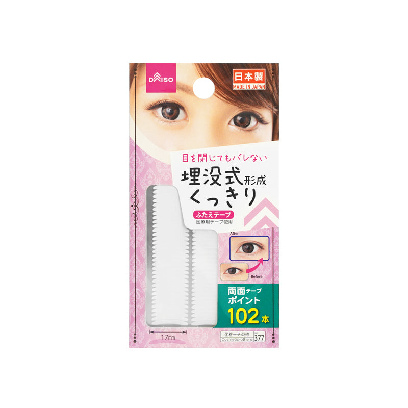 Double Folded Eyelid Tape  Double Sided Point