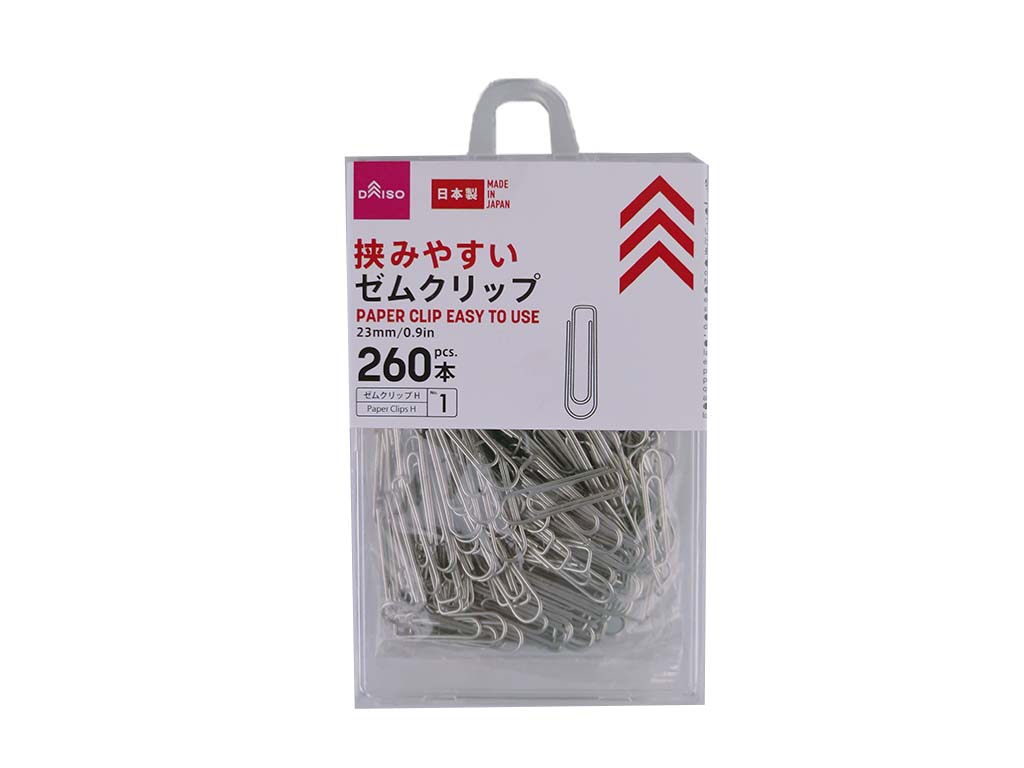 Easy To Use Paper Clip -23Mm-0.9- 260Pcs.