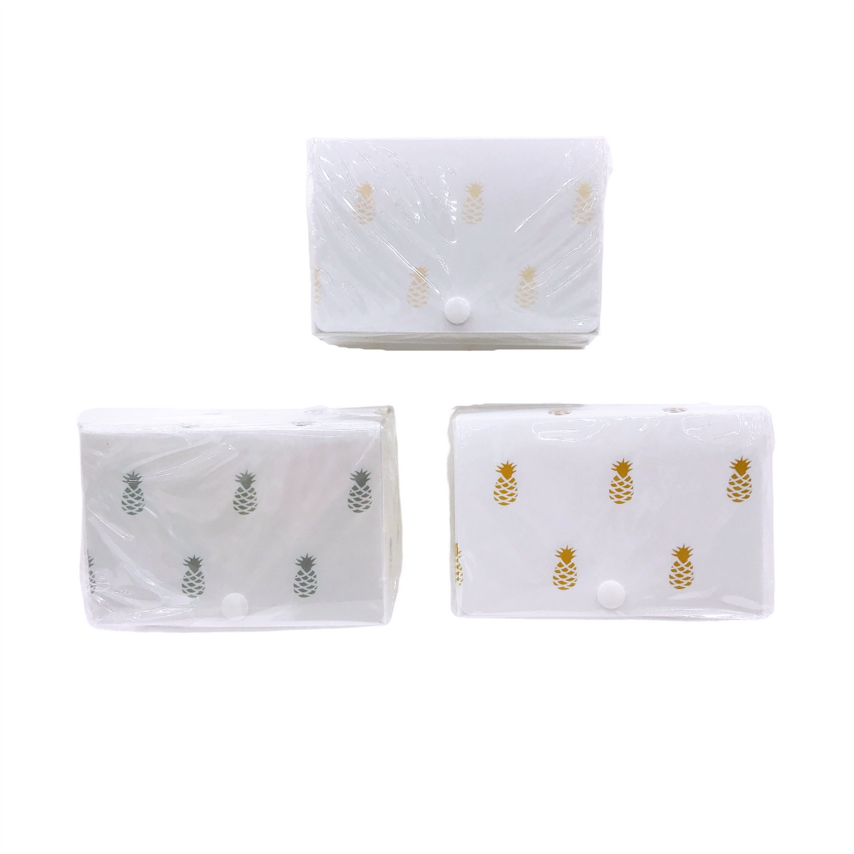 Index Card Holder 2P Pineapples