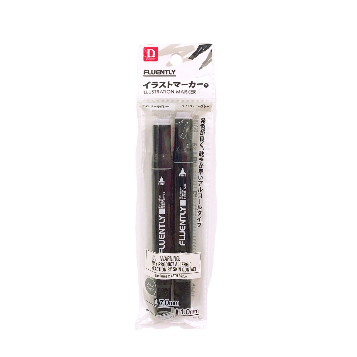 Illustration Marker-Light Cool Gray-Light Warm Gray-