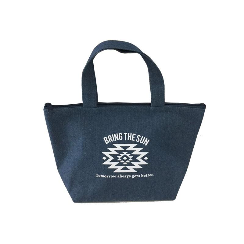 Wide Gusset Tote Bag Denim