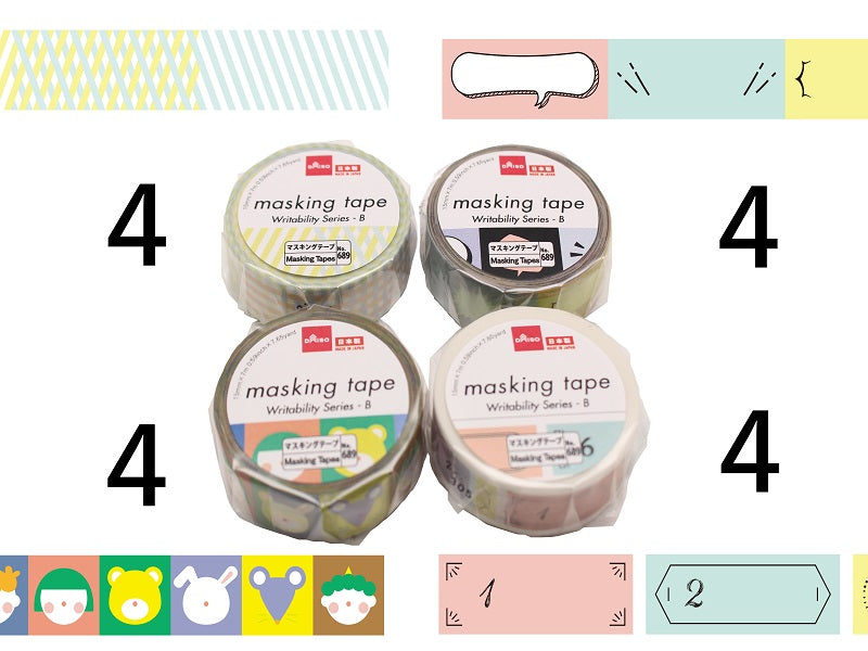 Masking Tape -Writability Series - B-