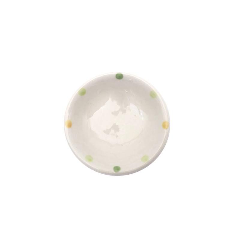 Dot Pattern Small Plate -3In - 7.5Cm-