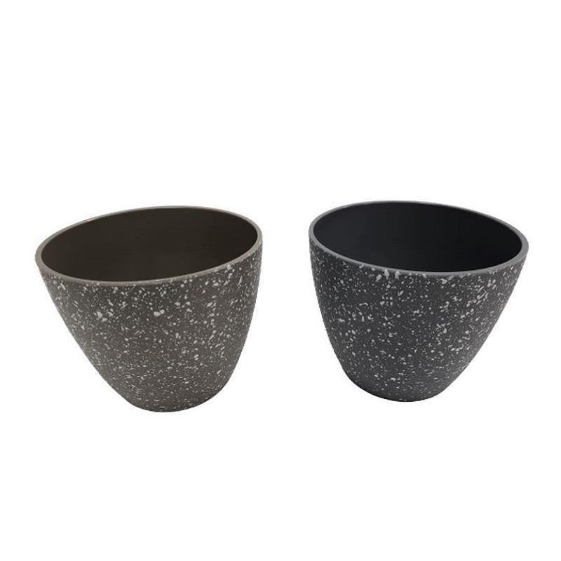 Flower Pot -13.5Cm X 11.5Cm X 7.5Cm - 5.3In X 4.5In X 3In-