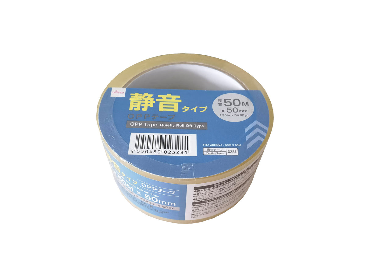 OPP Tape Silent Type 50mm x 50mm