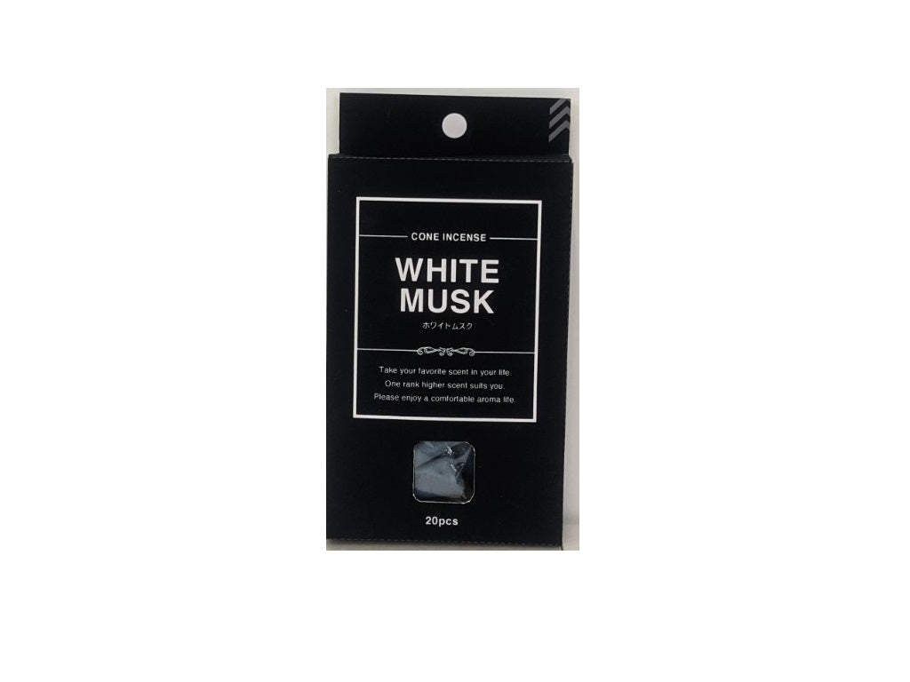 Cone Incense White Musk