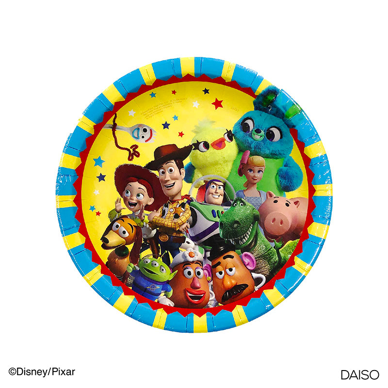 Paper Plate - 7.08in - 18cm - 10pcs - Toy Story -