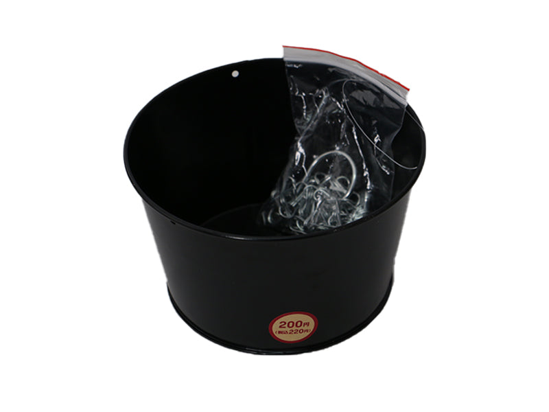 Hanging Pot Cover -Black - Diameter  5.90in x H3.54in - 15cm x 9cm-