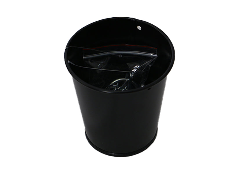 Hanging Pot Cover -Black - Diameter 3.34in x H3.34in - 8.5cm x 8.5cm-