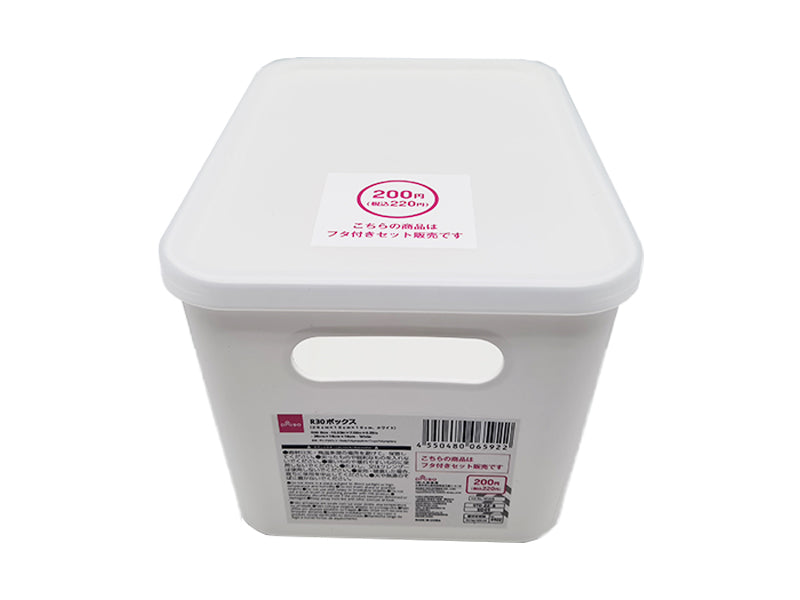 R30 Box 26cm x 18cm x 16cm White