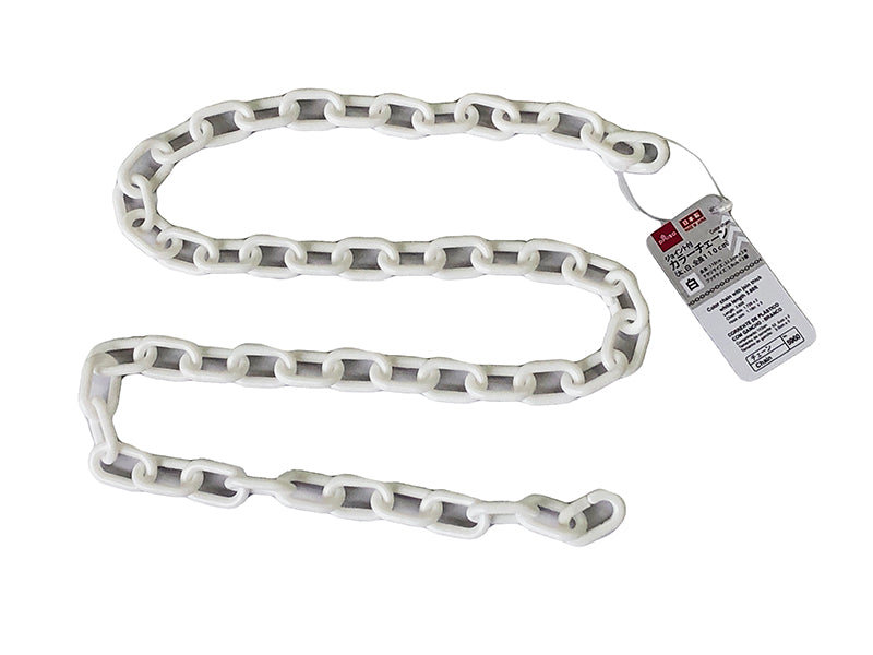 Color Chain with Join Thick White 3.60ft