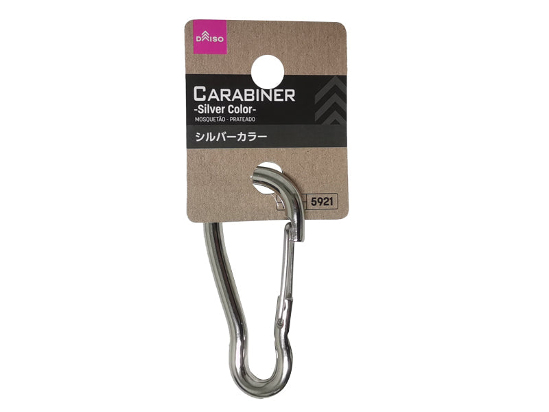 Carabiner Silver Color