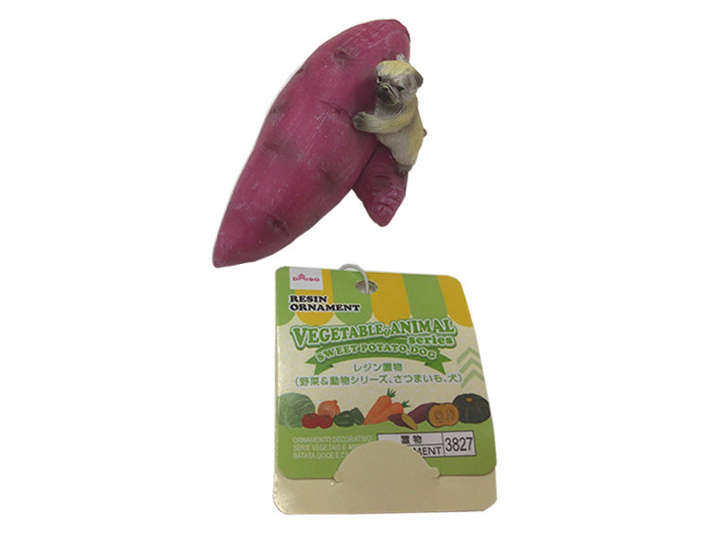 Resin Ornament Sweet Potato/Dog