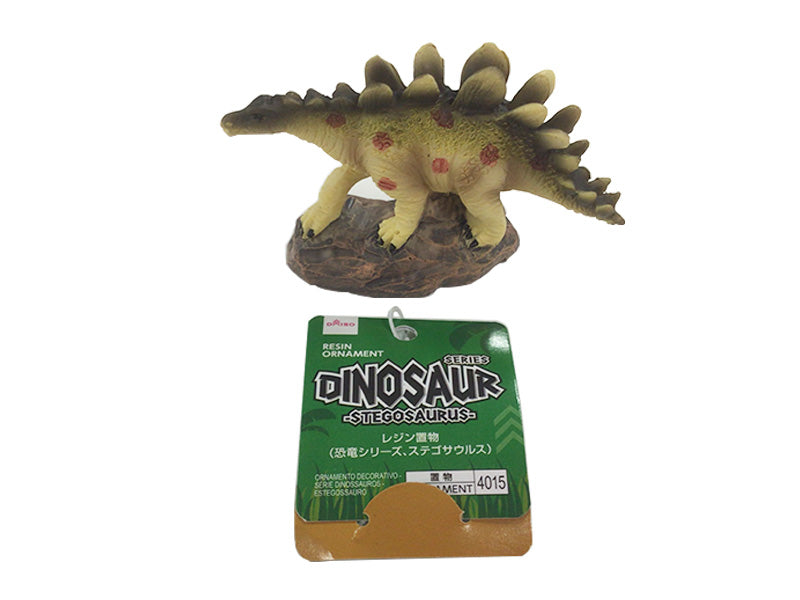 RESIN ORNAMENT(DINOSAUR SERIES STEGOSAURUS)