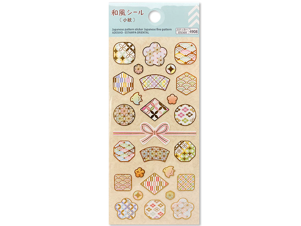 Japanese Pattern Sticker Japanese Fine Pattern – DAISO SINGAPORE