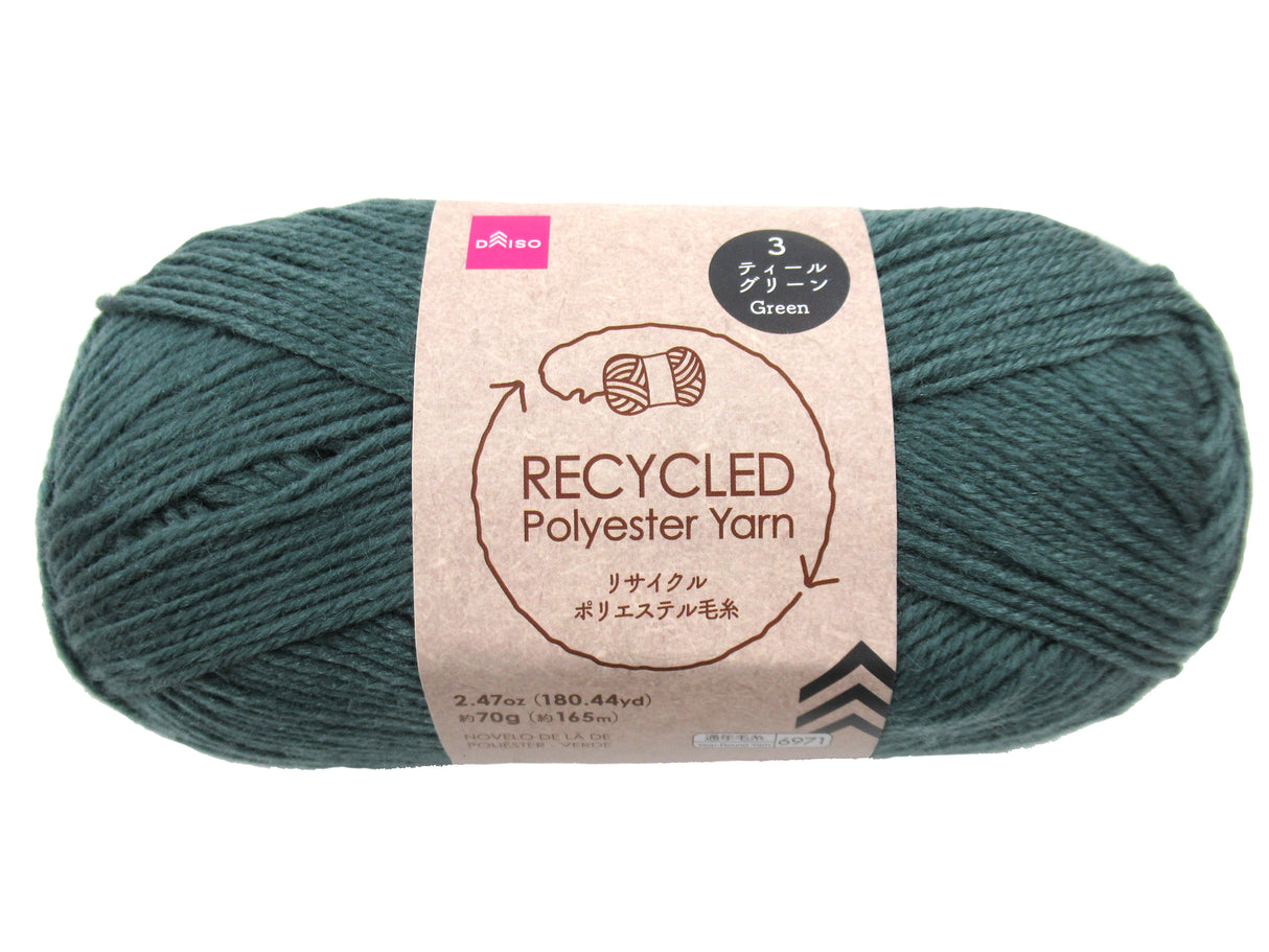 Recycled Polyester Yarn Green