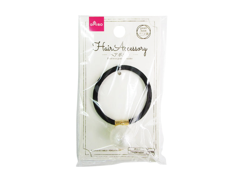 Pearl Tone Ponytail Holder