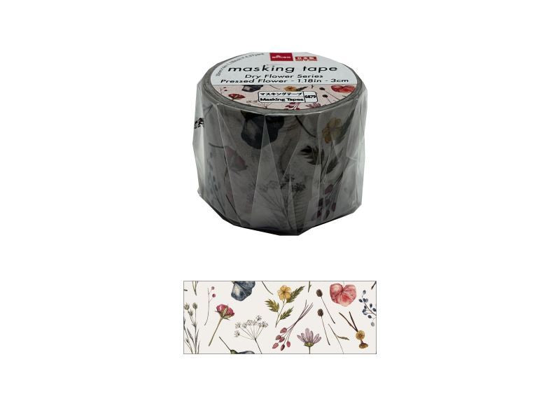 Masking Tape Dry Flower Series Pressed Flower 3cm