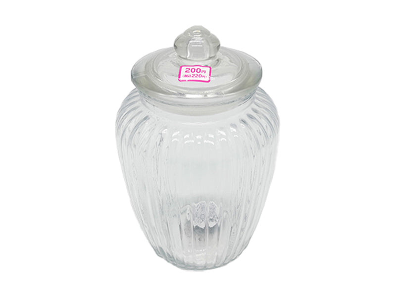 Glass Cookie Jar 2.2L