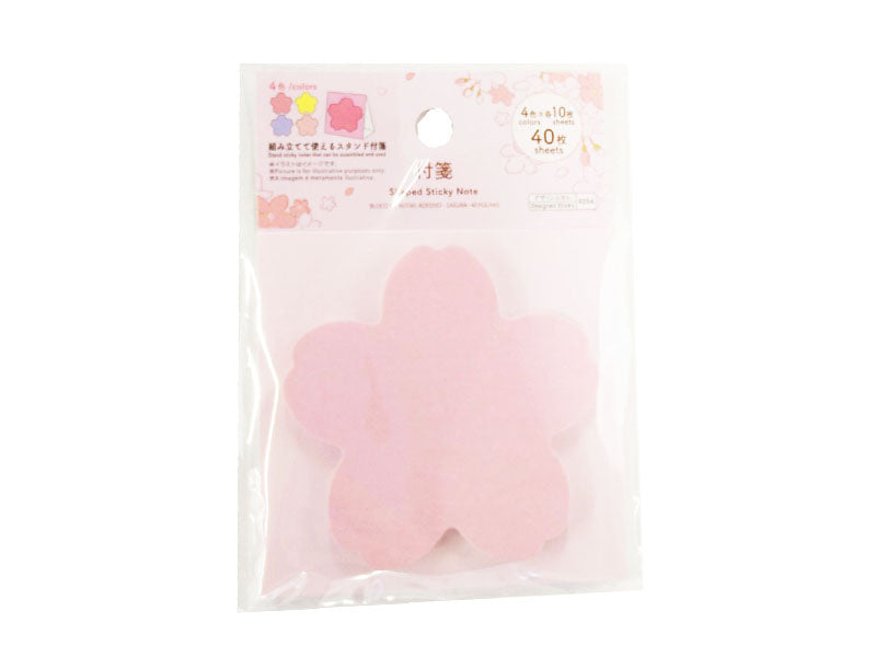 Shaped Sticky Note Cherry Blossom