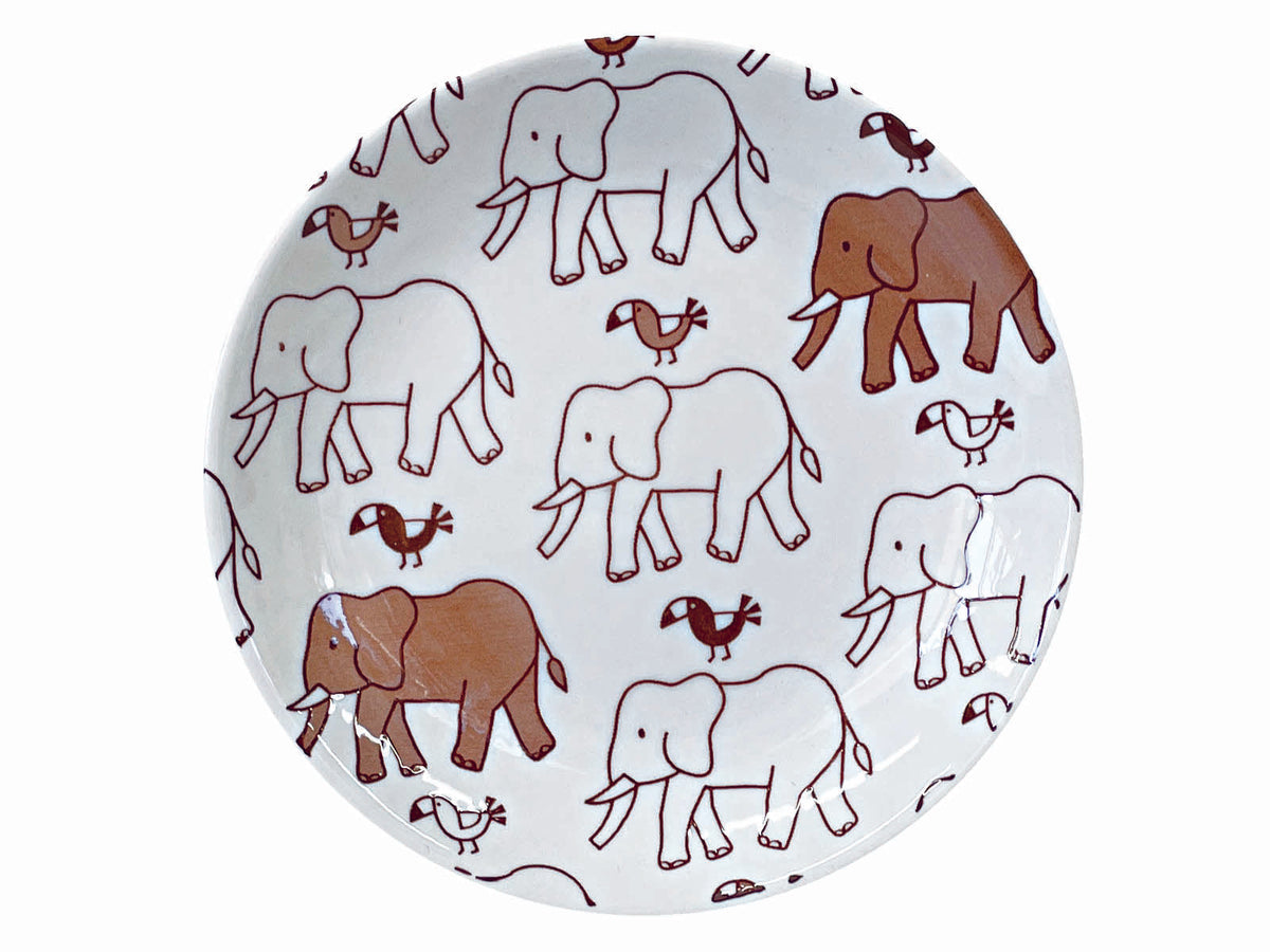 Safari Animal Plate L Brown – DAISO SINGAPORE