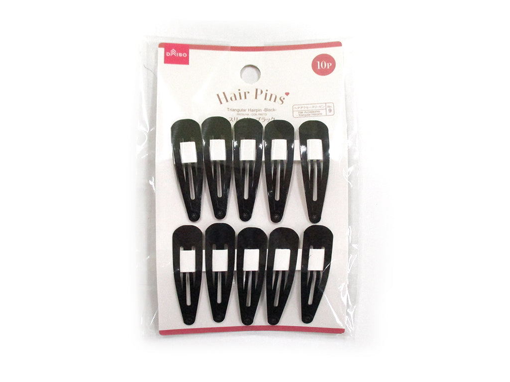 Triangular Hair Pin Black