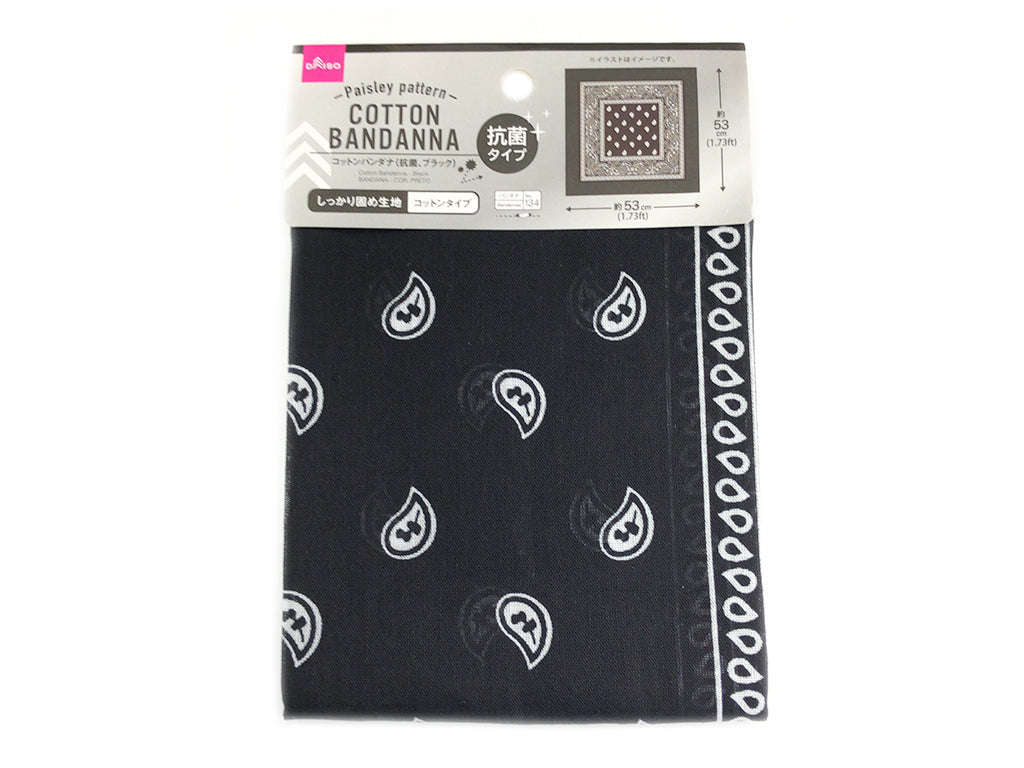 Cotton Bandanna Black