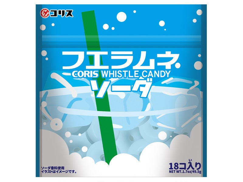 Coris Whistle Candy Soda Flavor