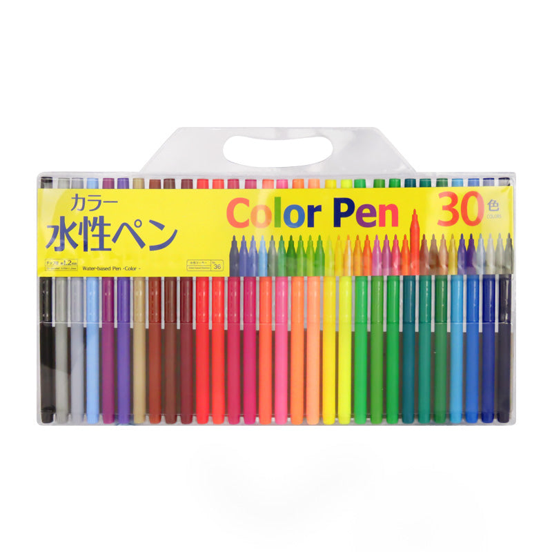 Color Water Based Pen - 30Pcs