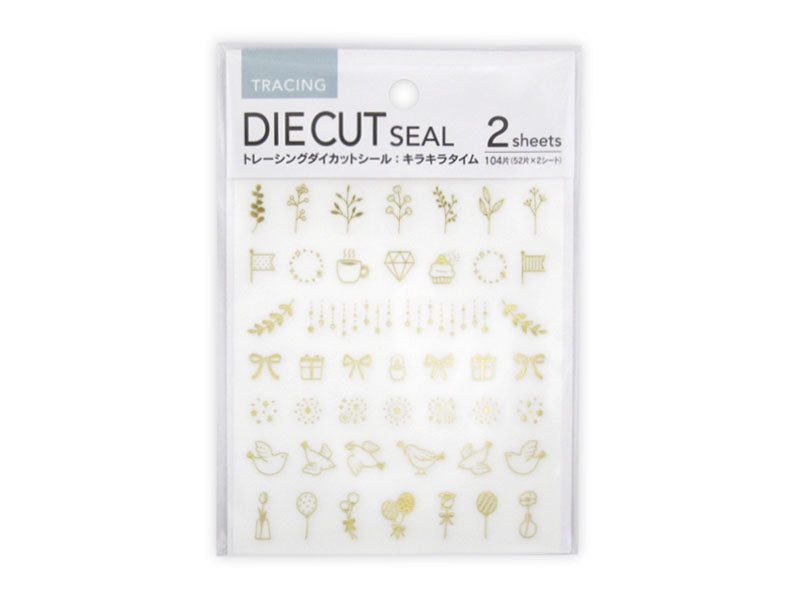 Tracing Die Cut Sticker Kirakira Time