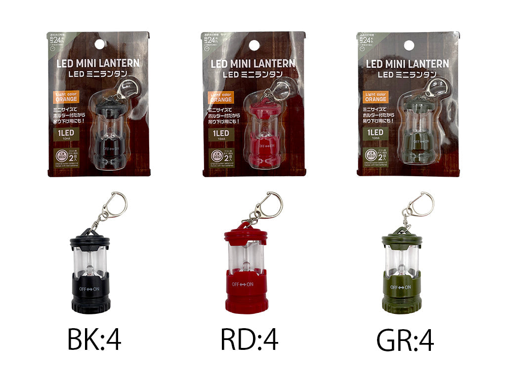 Kikkerland Design Mini Lantern Keychain